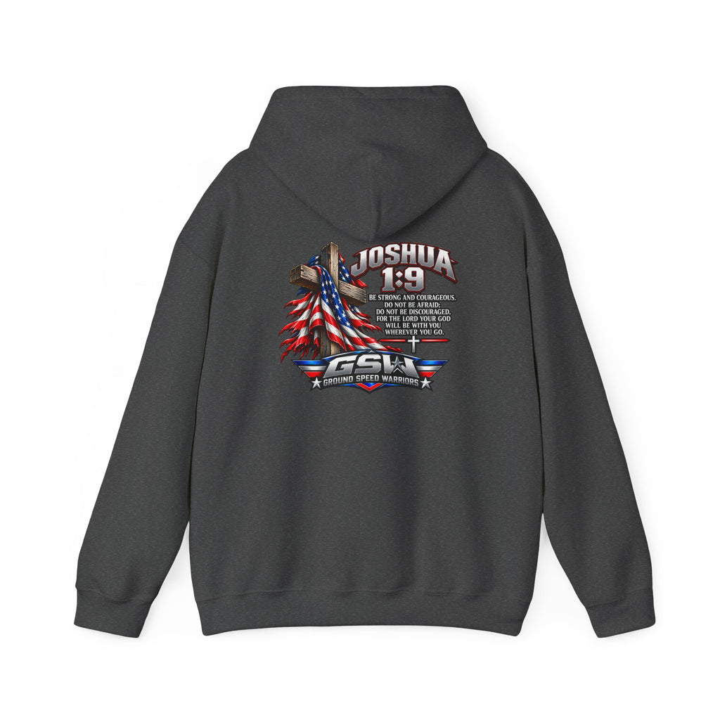 Joshua 1:9 Christian Hoodie