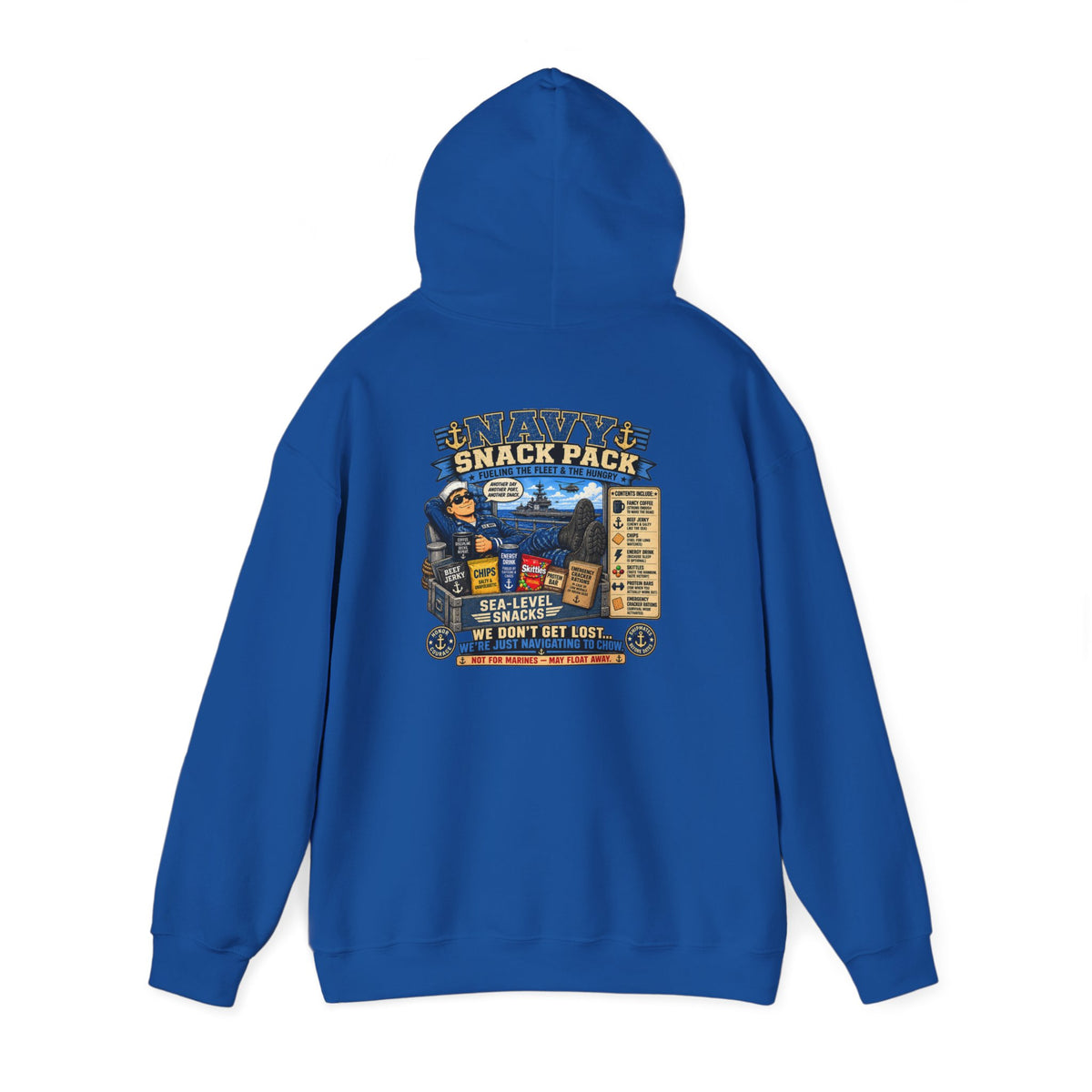 Navy Snack Pack Hoodie