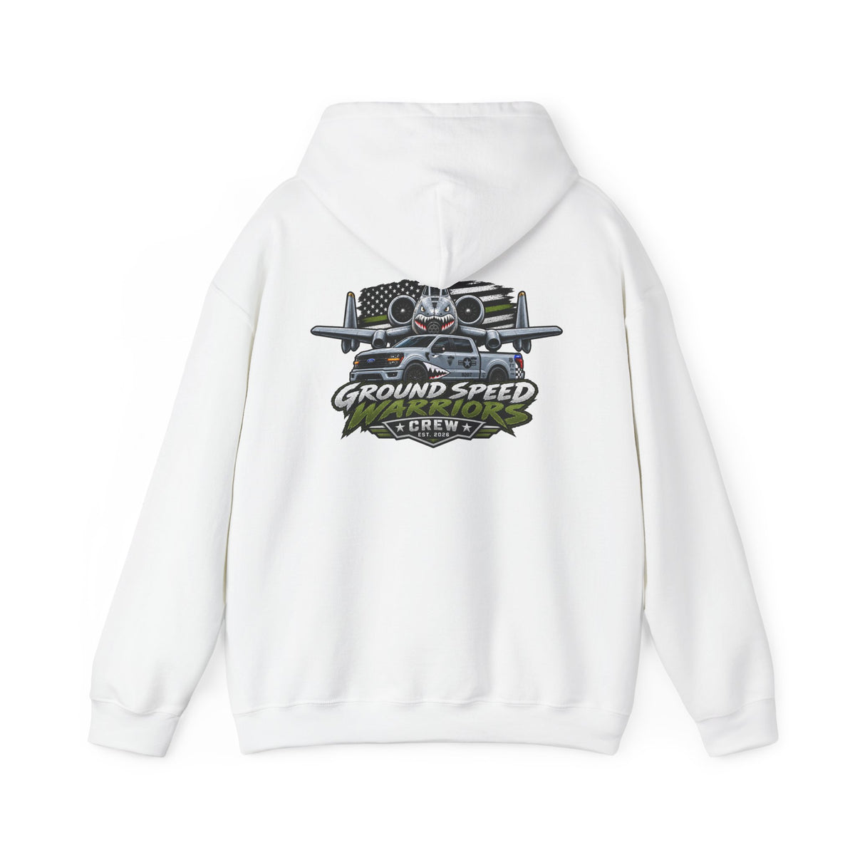 Ground Speed Crew Hoodie — Military Aviation Hoodie