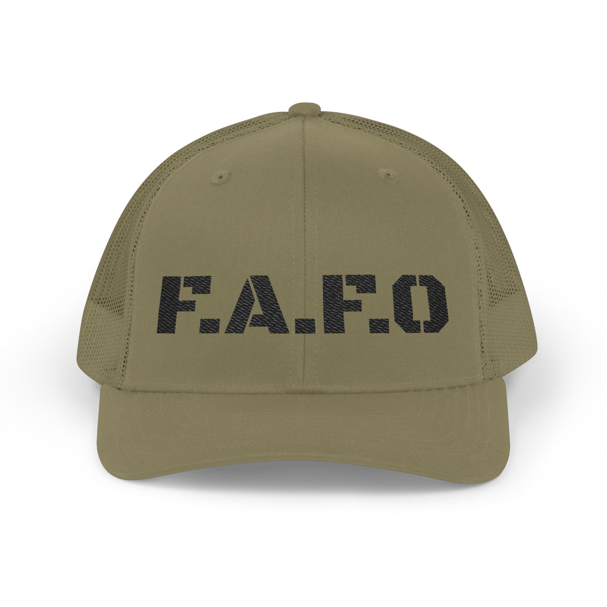 Trucker Cap — F.A.F.O. Distressed Logo Snapback