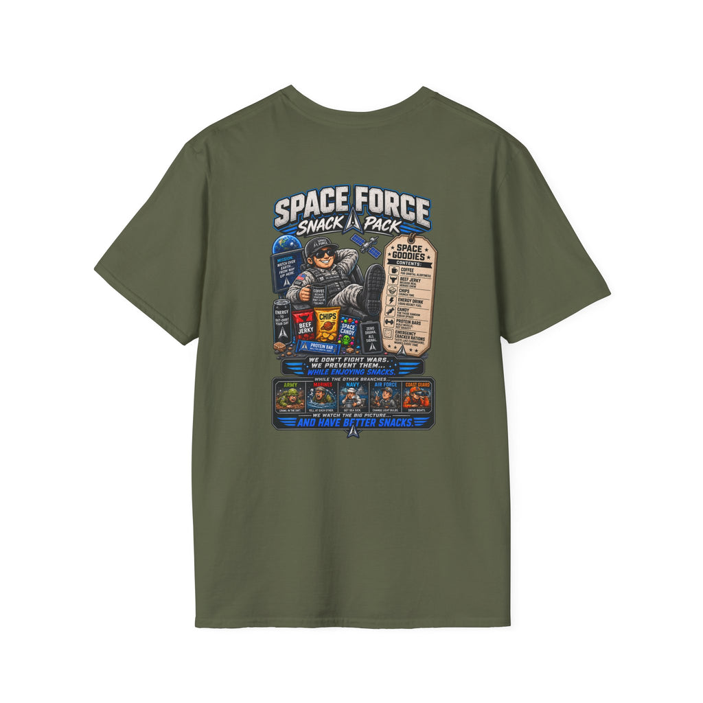 Space Force Snack Pack Unisex Softstyle T-Shirt