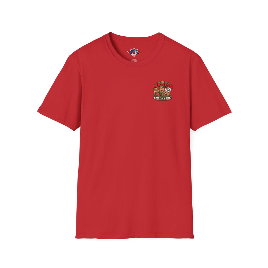 Marine Snack Pack Tee – Minimal Crew Neck Tee for Everyday Wear