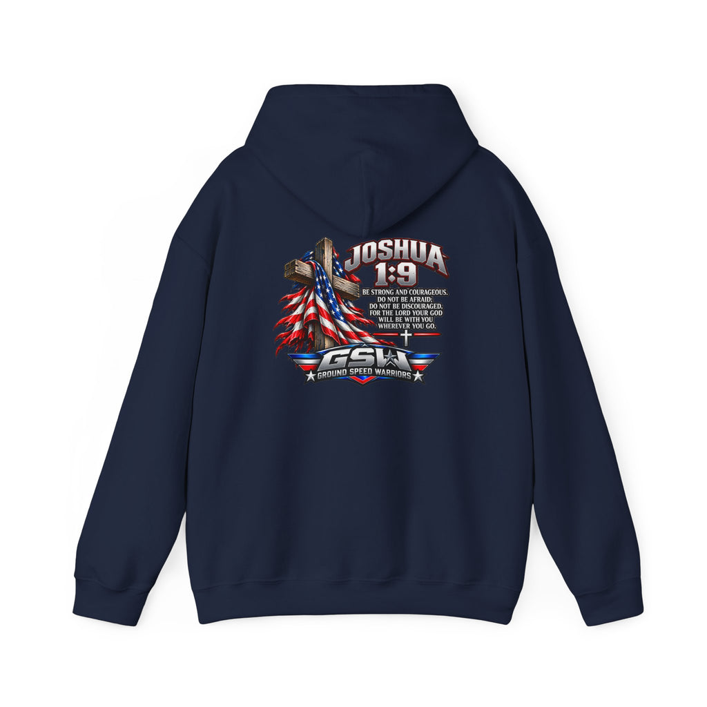 Joshua 1:9 Christian Hoodie