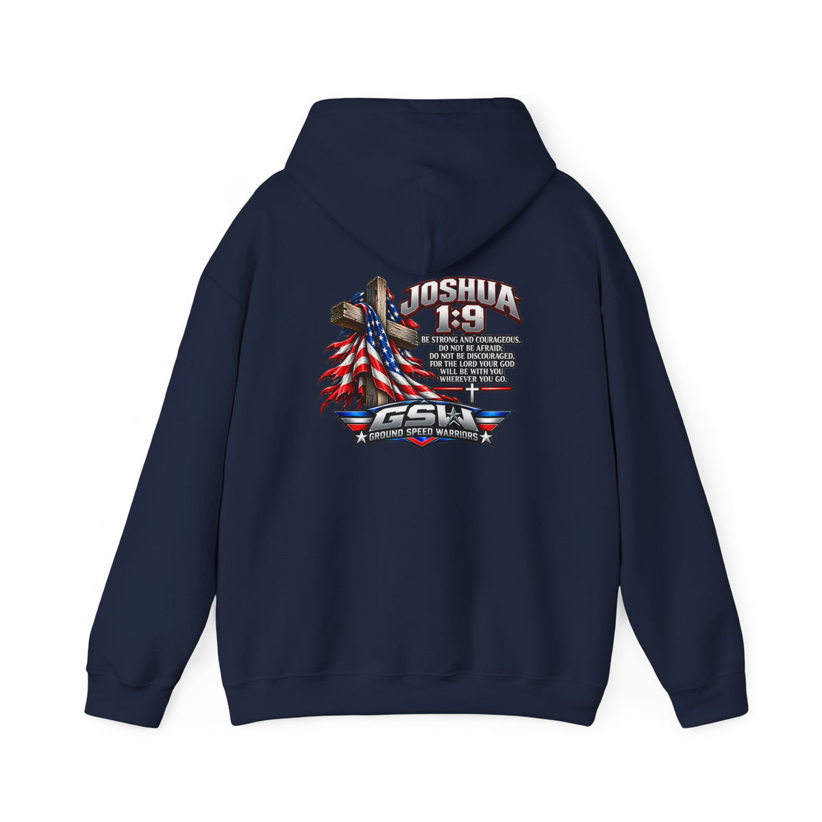 Joshua 1:9 Christian Hoodie