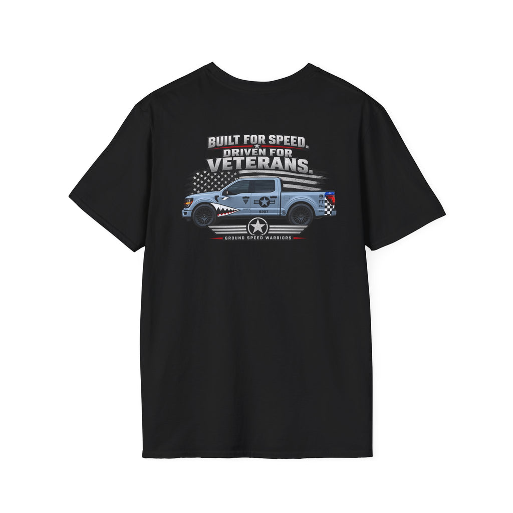 Built for Speed T-Shirt — Vintage Military Star Graphic Tee