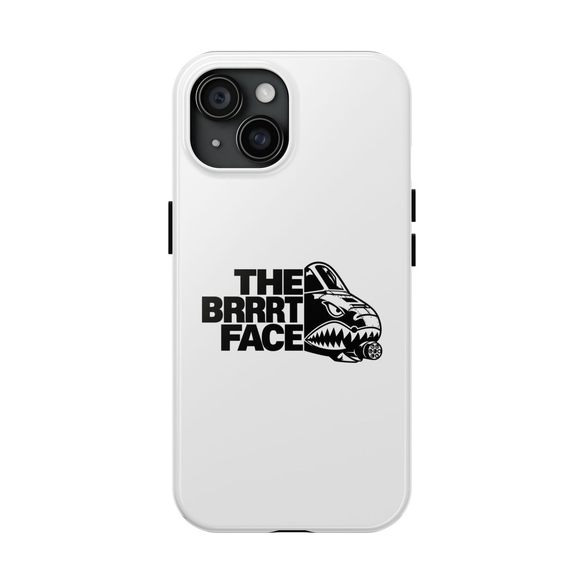 The BRRRT Face Phone Case