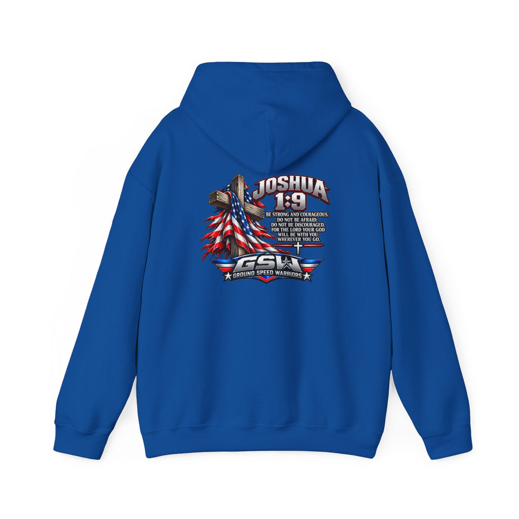 Joshua 1:9 Christian Hoodie