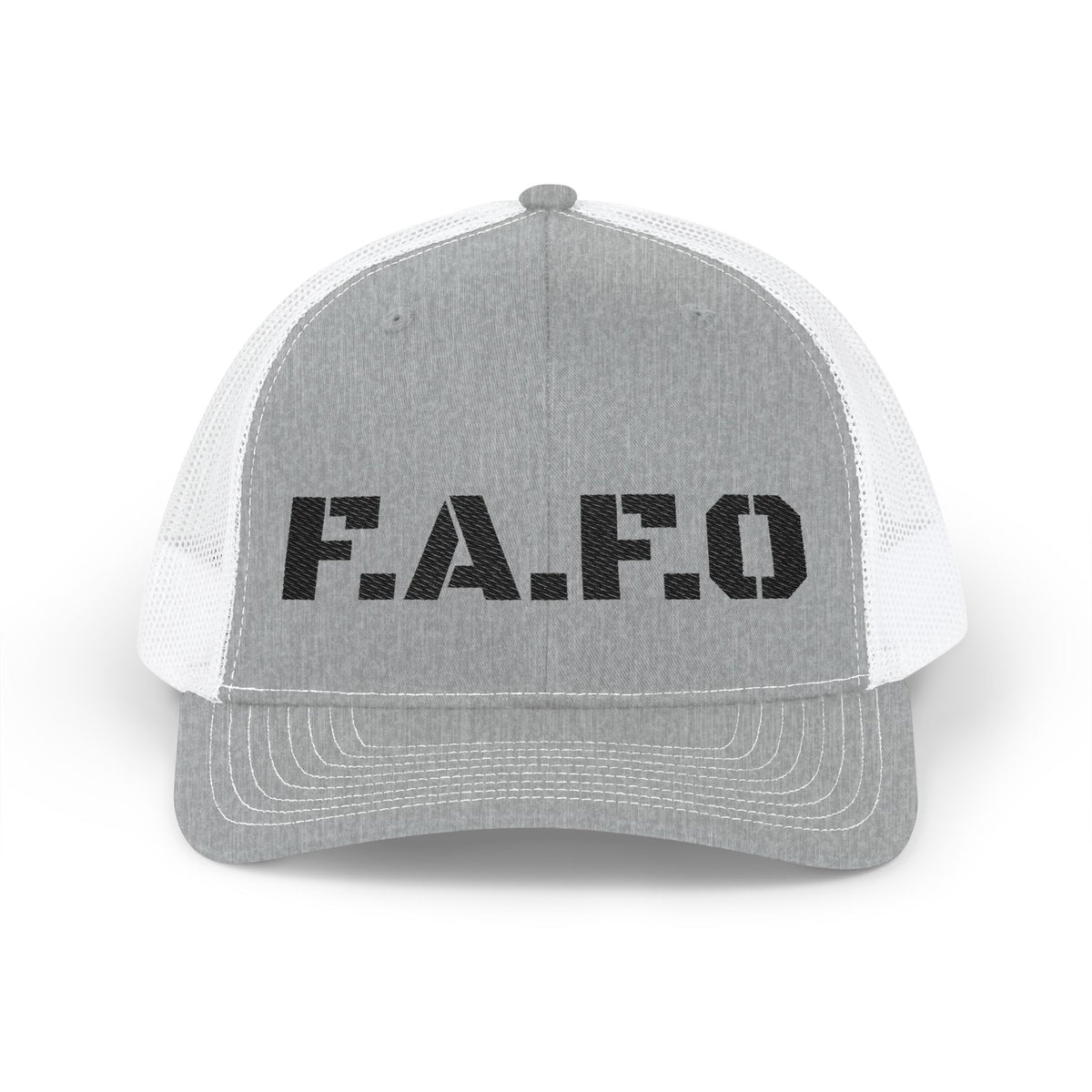 Trucker Cap — F.A.F.O. Distressed Logo Snapback