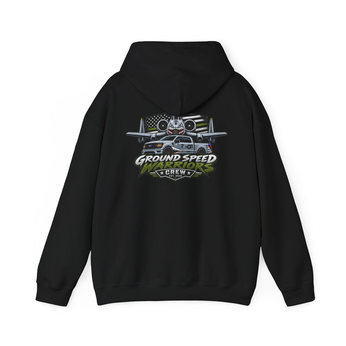 Ground Speed Crew Hoodie — Military Aviation Hoodie