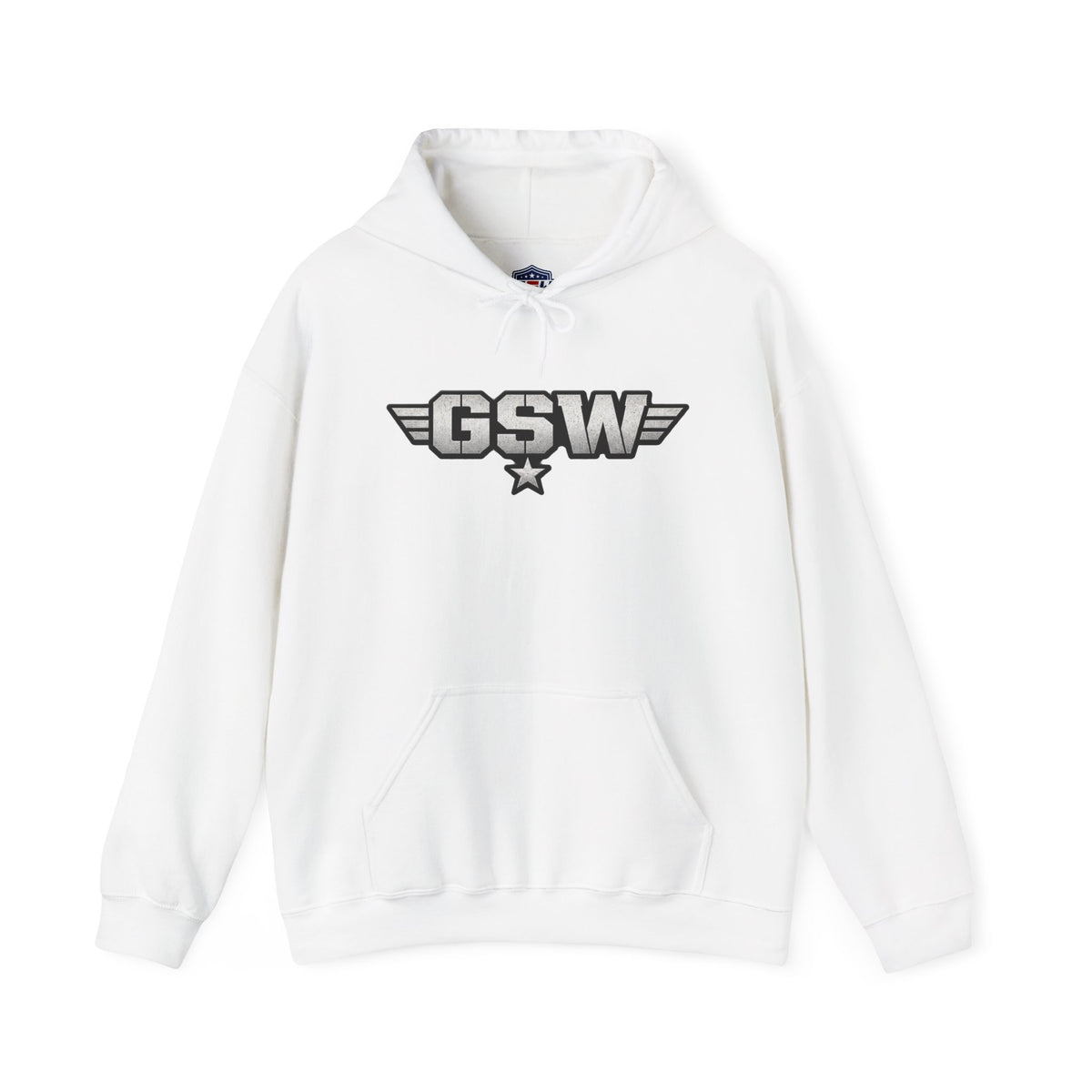 GSW 'The Brrrrt Face' Hoodie — Military Jet Nose Art Pullover