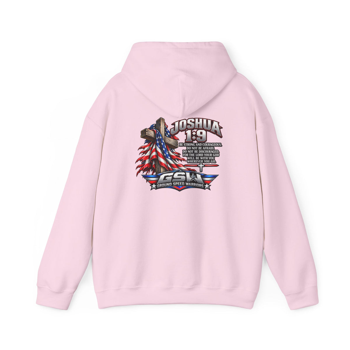 Joshua 1:9 Christian Hoodie