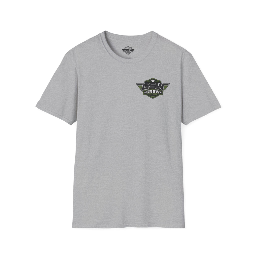 More Horsepower for a Higher Purpose T-Shirt — Military Crew Graphic Tee