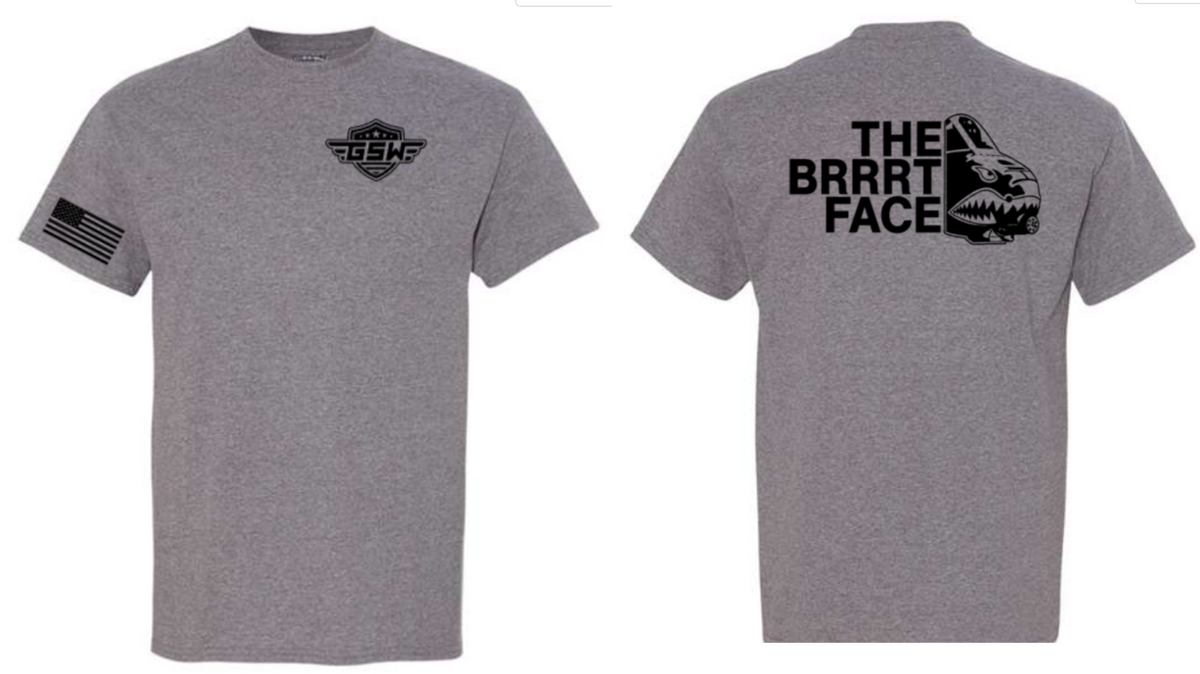 BRRRT Face Short Sleeve T-Shirt