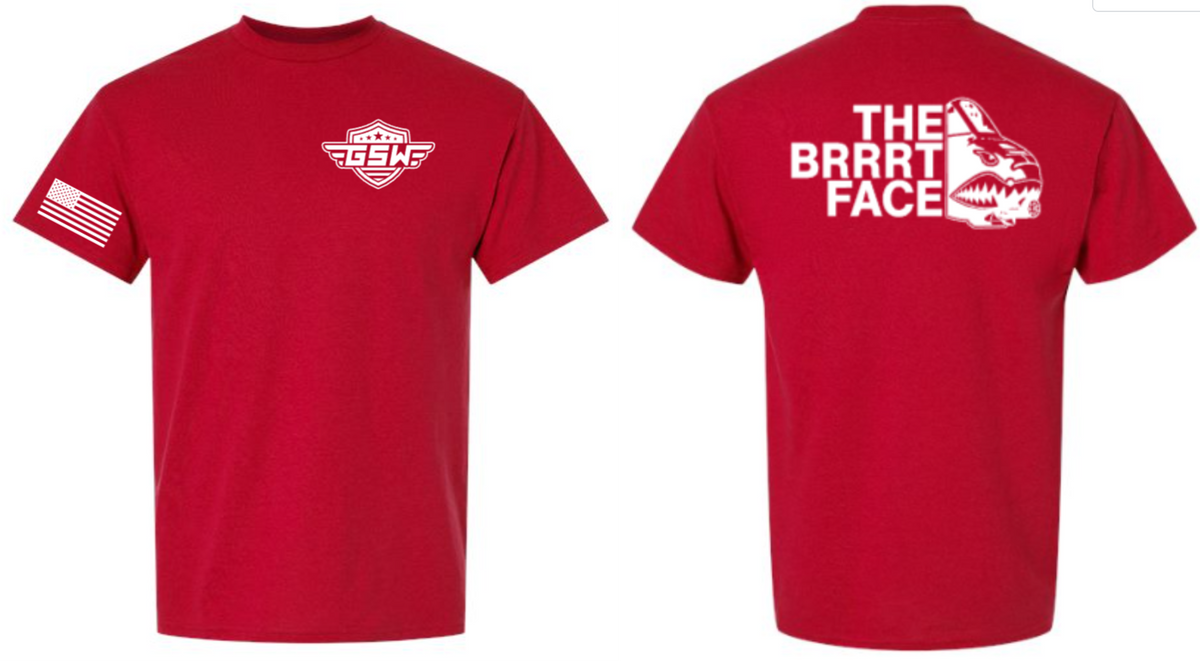 BRRRT Face Short Sleeve T-Shirt