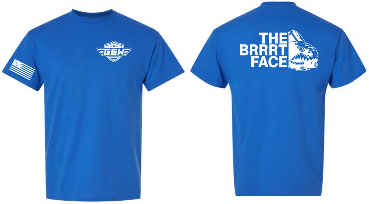 BRRRT Face Short Sleeve T-Shirt