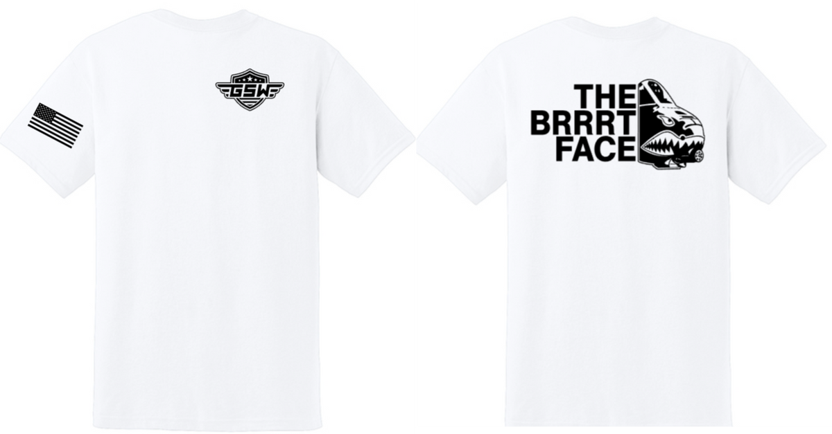 BRRRT Face Short Sleeve T-Shirt